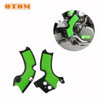 【Deal of the day】 OTOM รถจักรยานยนต์ X-Grip กรอบยามวิบาก E Nduro Frameguards คุ้มครองสำหรับ KX250F 2015-2018สกปรก