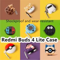 ✻ LJ7.22 【พร้อมส่ง】เคสหูฟัง แบบนิ่ม ลายการ์ตูน สําหรับ Redmi Buds 4 Lite