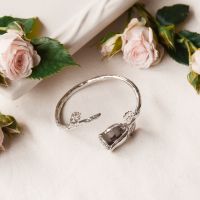 เครื่องประดับ Rock Me Jewelry รุ่น Beauty and the beast bangle กำไล ทองเหลือง ประดับพลอย (Customized 15 Days)