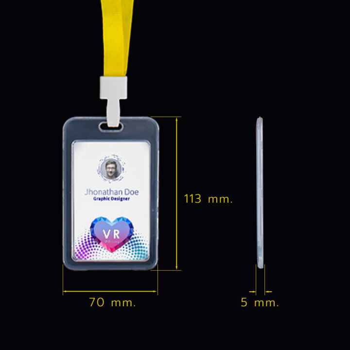 ที่ใส่บัตรพนักงาน-รุ่นกันน้ำ-พร้อมสายคล้อง-สายห้อยบัตรพนักงานกันน้ำ-ป้ายชื่อ-ป้ายพนักงาน-ป้ายห้อยบัตร-กันน้ำ-สินค้าพร้อมส่ง