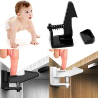 ◎▫◊ 1pcs Baby Safety Invisible Security Drawer Lock No Punching Children Protection Cupboard Cabinet Door Drawer Safety Locks
