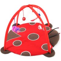 Cat Tent with Hanging Toys - Ball Mouse and More to Help Cat Exercise, Cat Bed Tent Kitten Mat Pet Supplies