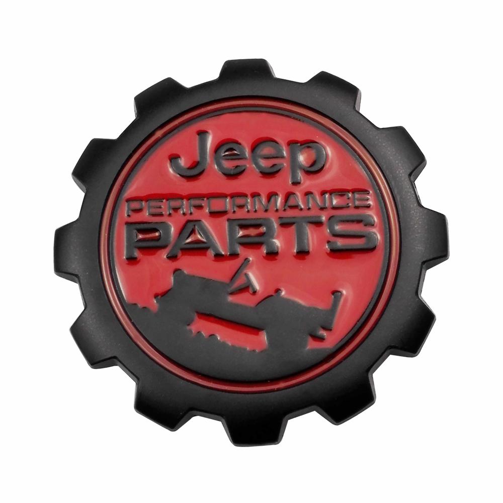YEEXCD 3D-Jeep-Logo-Emblem-Abzeichen-Abziehbilder des Metall-Aufkleber für Jeep Cherokee Wrangler Patriot Compass Renegade Grand-Abziehbilder,5 