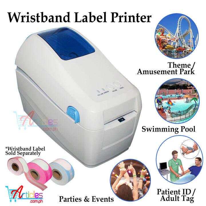 Wristband Printer High Quality Medical Hospital Wristband Printer Label Thermal Printer Lazada PH