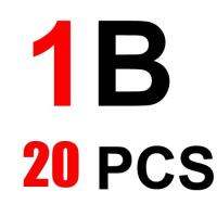 20ชิ้น1b 7b แบ่งน้ำหนักตัวจมตกปลาคอมโบพร้อมกล่องอุปกรณ์ตกปลาสำหรับ Pz001ปลาคาร์พบิน