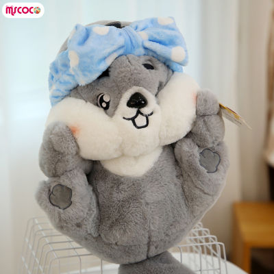 MSCOCO น่ารักสร้างสรรค์ตุ๊กตายัดไส้เหมือนจริงของเล่นตุ๊กตา Boneka Mainan จำลองสำหรับเด็กผู้หญิงคอลเลกชันตกแต่งของขวัญ