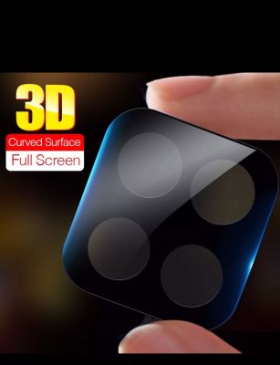 HuaWei P40/P40pro/P40pro+หัวเว่ยฟิล์มกันรอย ฟิล์มกระจก กันรอย ฟิล์มกระจกนิรภัยครอบเลนส์กล้อง (3D) (Black Lens)