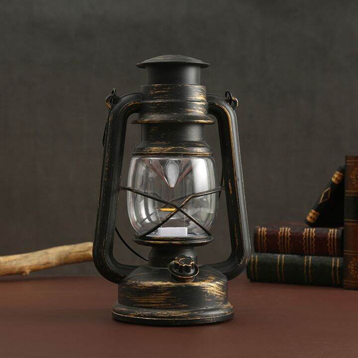 25cm-iron-antique-bronze-oil-lanterns-cover-portable-outdoor-camping-lamp-leak-proof-seal-lights