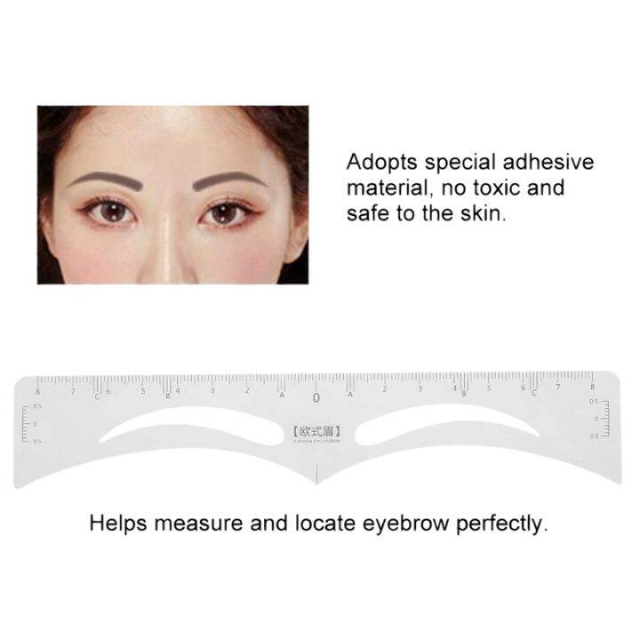 50pcs-european-style-eyebrow-ruler-permanent-make-up-eyebrow-disposable-accurate-ruler-miniblading-shaping-tools-tattoos-measure-stickers-trend-eyebrow