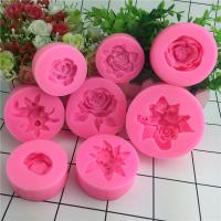 Rose Flower Daisy Soft Silicone Molds Fondant Chocolate Cake Decorating Tool Clay  Wax Epoxy Resin Mold for Jewelry Bread  Cake Cookie Accessories