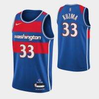 เสื้อแจ็กเก็ตชุดกีฬาบาสเกตบอล Nba12แบบบีบอัดร้อนฉลองครบรอบ75th ปีของเสื้อกีฬาวิสาร์ดชุดกีฬาบาสเกตบอล Bir Pop Ding Weidi Ba Cun