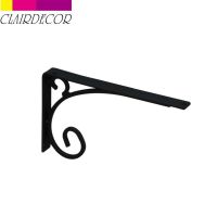 [Kuaile home furnishing]2Pcs Shelf Bracket Scroll Shelf Bracket Right Angle Bracket For Commodity Furniture Fittings Hardware