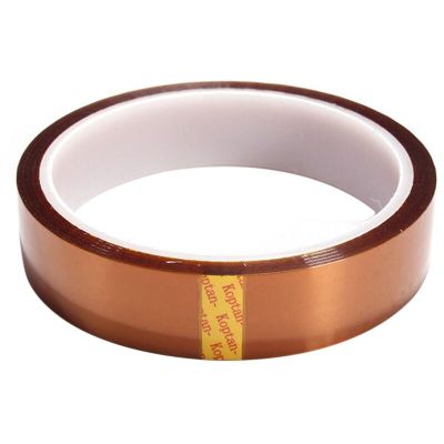 33m 100ft Adhesive Tape Gold High Temperature Heat Resistant Polyimide Tape for Electronic Industry BGA Tap High quality Adhesives Tape
