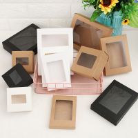 10Pcs Paper Window Wrapping Wedding Birthday Gifts Favors