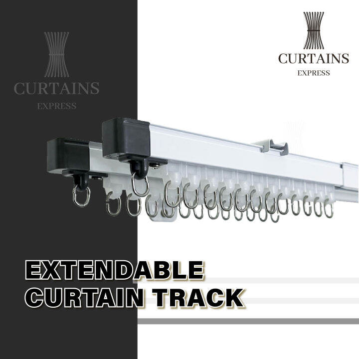 Extendable Track / Adjustable Curtain Rail / Aluminium Curtain Rail