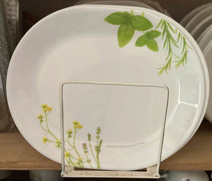 Corelle European Herbs (Serving Platter) Lazada