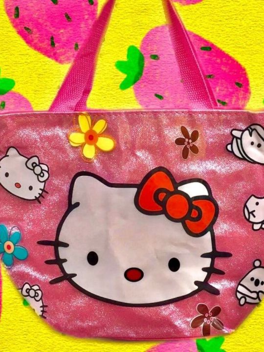 กระเป๋า-hello-kitty-ย้อนยุคสำหรับกระเป๋าเป้เด็กผู้หญิงกระเป๋าถือน่ารักกันน้ำได้ทำจาก-pu-กระเป๋าเป้สะพายของเด็กนิ่มสาวๆกระพริบได้กระเป๋าเด็กกระเป๋าเป้สะพายหลังน่ารัก