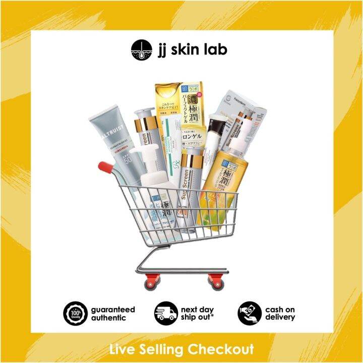 JJ Skin Lab Live Selling Checkout Lazada PH