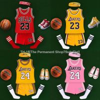 ☊✧ Childrens clothing wholesale June 1 childrens basketball jersey movement short-sleeved summer han edition 24 boys girls two-piece suit