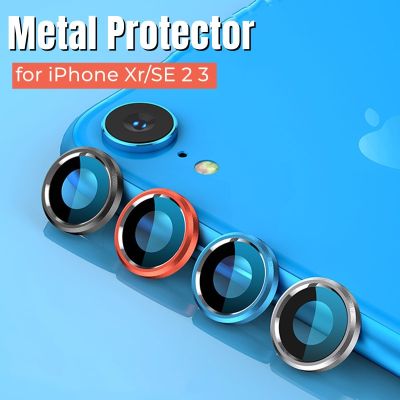 Metal Camera Protector for iPhone Xr SE 2022 2020 SE2 SE3 Protective Lens Ring Tempered Glass on SE 2 3 Back Screen Protector