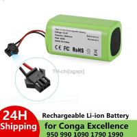 14.4V 2800mAh Li-ion Battery for Conga Excellence 990 1090 Ecovacs Deebot N79S N79 DN622 Eufy Robovac 11 11S 12 35C X500 （สต็อกสำเร็จรูป） agapi