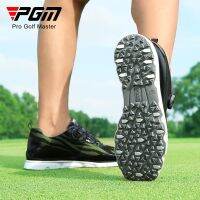 PGM Microfiber PU Leather Golf Sports Shoes Men Mesh Knob Shoelaces Rubber Anti-skid Studs Trainers Sneakers