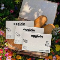 egglein 1 SET 3 รสชาติ โปรตีนไข่ขาวลดโซเดียม นำเข้าจากฝรั่งเศส อร่อยนัวจากโยเกิร์ตแท้ๆ