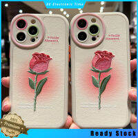 เคสโทรศัพท์ดอกทิวลิปการออกแบบลวดลายปลอกหุ้มแบบนิ่มใช้ได้กับ Iphone 14 13 12 11ซีรีส์