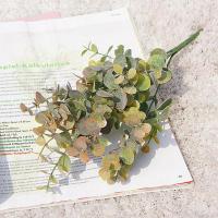 【YF】▲  Artificial Plastic Leaves Eucalyptus Branch for Garden Vase Wedding Decoration Faux Fake FlowersTH