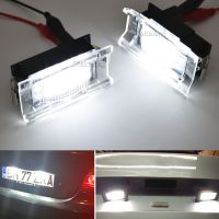 2Pcs White LED License Plate Light Number Plate Lamp For BMW E34 Touring 1987-1996