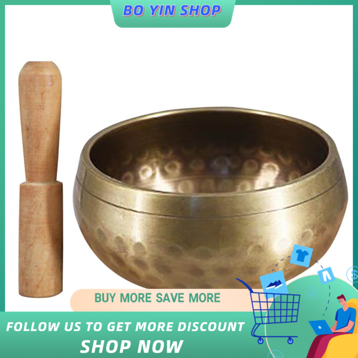 Tibetan Buddhist Singing Bowl Buddha Sound Bowl Musical Instrument ...