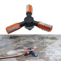 1/2 quot; Male Thread 3 arm Automatic Rotating Sprinkler Nozzle Grass Lawn Watering Nozzles Garden Agriculture Irrigation Equipment