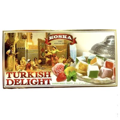 เตอร์กิชดีไลท์ขนมอร่อยจากตุรกีTurkish delight โลคุม