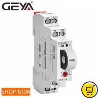 NEW GEYA GRI8-05 DC Current Relay straight-through 2A-20A AC24V-240V Over-current Under-current Protection Relay Electrical Circuitry Parts