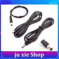 JuXie store 12V 5A DC Male Power Supply DIY Cable Extension LED Light  20 AWG Jack Cord DC Connector For CCTV 5.5x2.1mm Plug