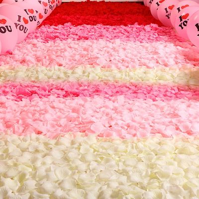 【cw】 3000ps Colorful ArtificialPetals Petala Colorful SilkAccessories WeddingRomantic Silk WeddingSupplies