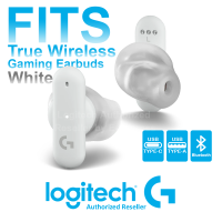 Logitech FITS True Wireless Gaming Earbuds (ฺWhite) หูฟังไร้สาย สีขาว ของแท้ ประกันศูนย์ 2ปี