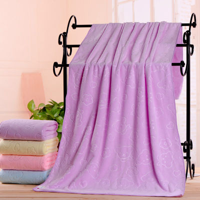 Microfiber absorbent towel soft beach shower towel soft bathroom quick-drying towel bathroom towels 70x140cm