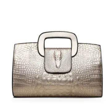 Crocodile Leather Clutch Bag – jranter