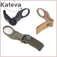 [Kateva] COD ไนลอนกลางแจ้ง webbing หัวเข็มขัดเบ็ดขวดน้ำผู้ถือคลิปเข็มขัดกระเป๋าเป้สะพายหลัง