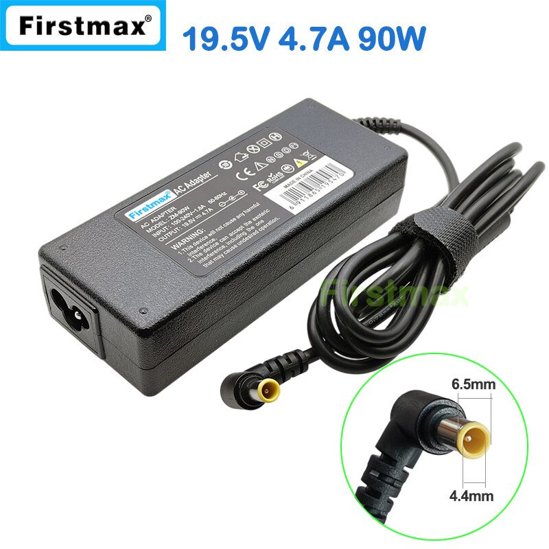 Laptop 19.5V 65W 3.3A 6.5x4.4mm Laptop Power Adapter for SONY Vaio Quick Mains 