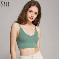 【ง่าย】 SFIT Back Bra ผู้หญิงกีฬาบราเซียชุดชั้นในเบาะแห้งเร็วกันกระแทกยิมฟิตเนสวิ่งกีฬาท็อปส์ Push Up เสื้อพืชยอดนิยม