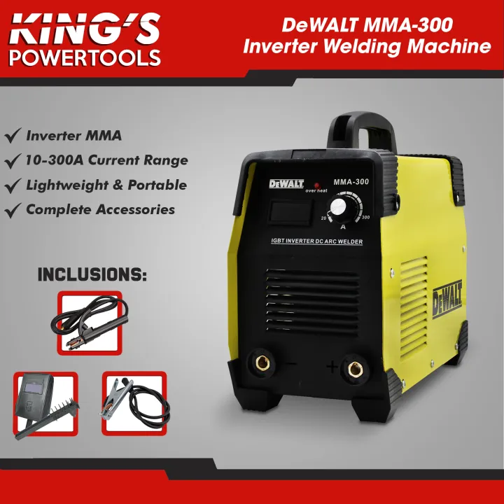 DeWALT MMA-300 Inverter Welding Machine | Lazada PH