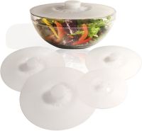 Hot Selling Five Pieces Set Of Silicone Fresh-Keeping Lid Silicone Sealed Fresh-Keeping Cover Silicone Vacuum Cover