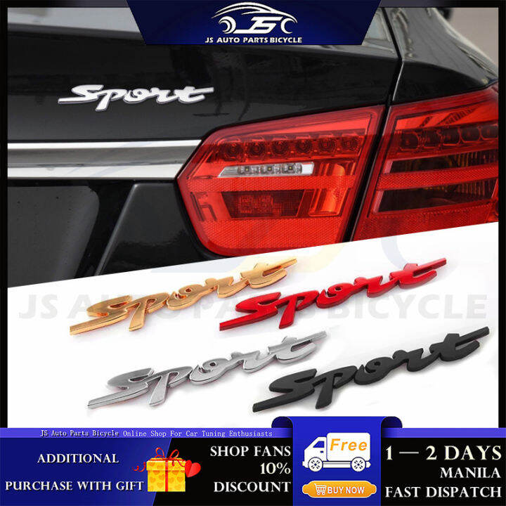 【Car Decoration Sticker】 3D Stereo Car Sticker Sport Refitted Car