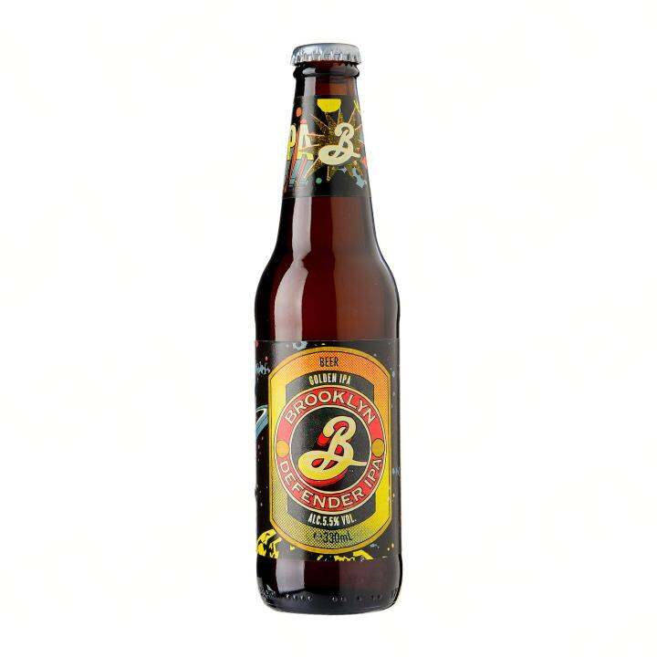 Brooklyn Brewery Defender IPA Craft Beer 330ML 1s Pint Bottle | Lazada ...