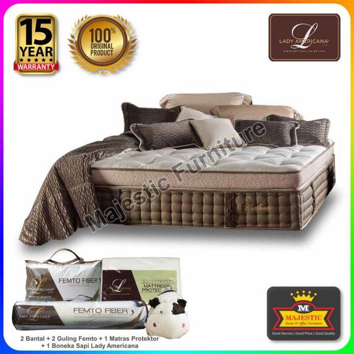 Kasur Spring Bed Lady Americana Heirloom Jogja Lazada Indonesia