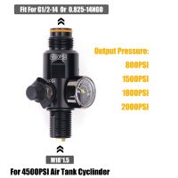 【hot】✷  Pressure 4500PSI Air Cylinder Regulator M18x1.5  Threads Output 800/1500/1800/2000PSI