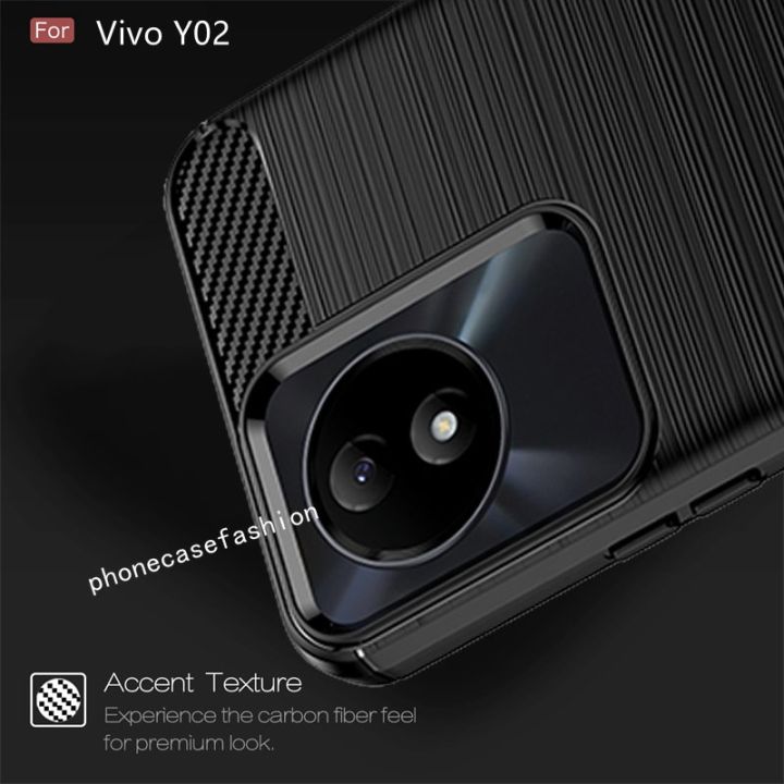 y02-y02t-y02a-สำหรับ-vivo-4g-2022-yo2-vivoy02เคสโทรศัพท์คาร์บอนไฟเบอร์เคสนิ่ม-tpu-ธุรกิจกันกระแทกฝาหลังสำหรับ-vivoyo2