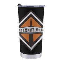 Navistars International Trucks 20 Oz Car Cup Travel Coffee Mug Stainless Steel Cup Car Portable Thermal International Trucks Nav